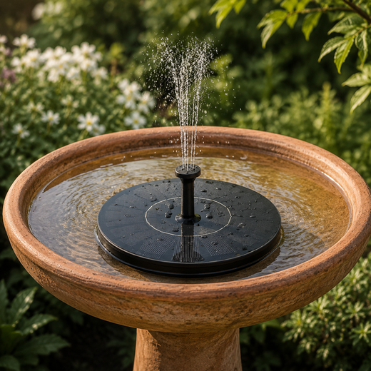 Solar fountain
