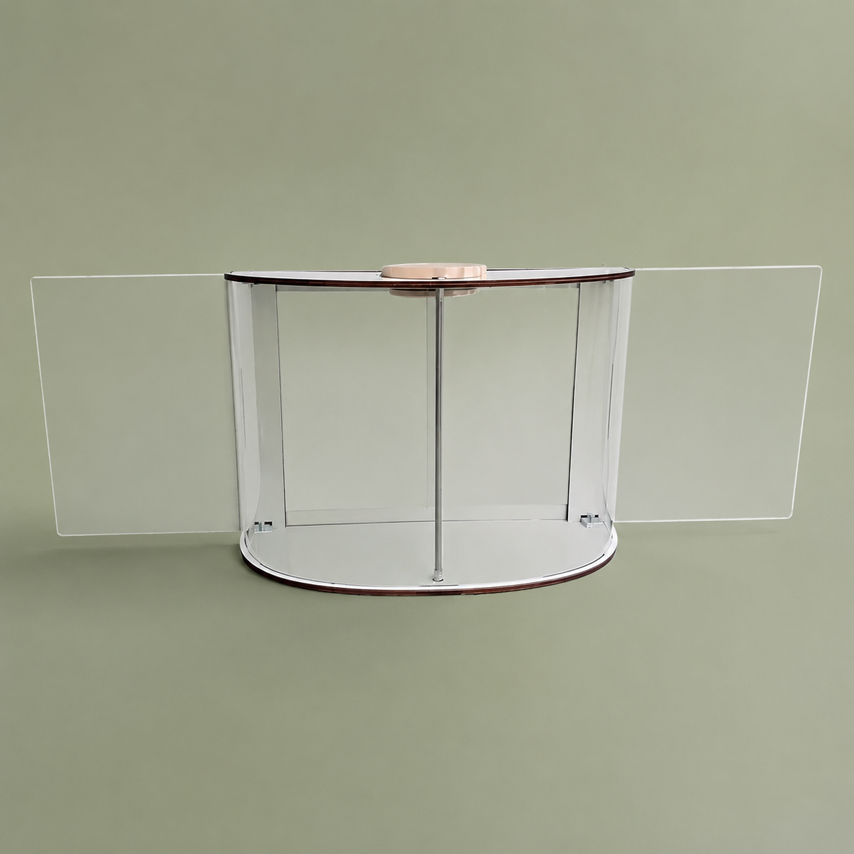 Indoor window bird feeder construction view